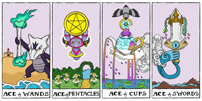 Ghost Pokemon Tarot