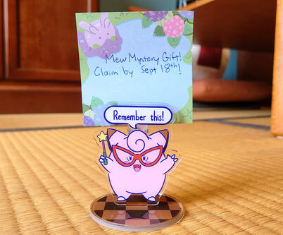 Pokemon Clefairy Memo Standee